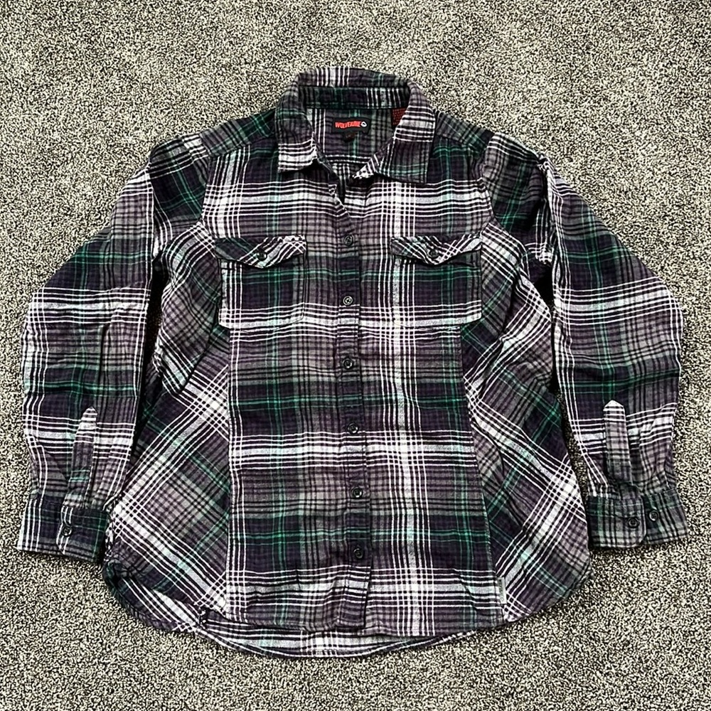 Flannel button up